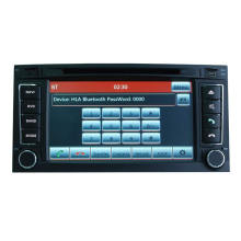 Navegación GPS para Volkswagen Touareg / T5 Multivan Reproductor de DVD de coche Hualingan